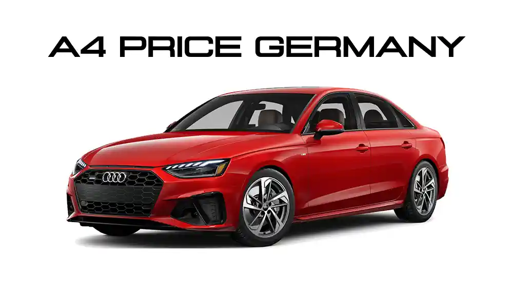 Audi A4 Prices Germany 2025 - 2026 - Price List - New Models